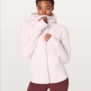lululemon Scuba Hoodie Light Size 8 Flutterby Pink
